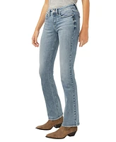 Silver Jeans Co. Women's Suki Mid Rise Curvy Fit Slim Bootcut