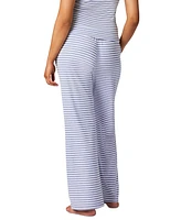 Gap Women's Ribbed Mid-Rise Lounge Pajama Pants