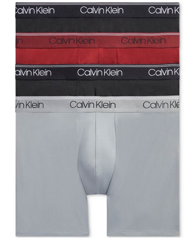 Calvin Klein Men's 3+1 Value Pack Micro Stretch Boxer Briefs