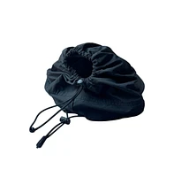 Women's Adjustable High Ponytail Running Hat - Black