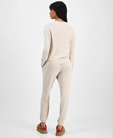Ugg Women's Gable Peached-Knit Jogger Pajama Set