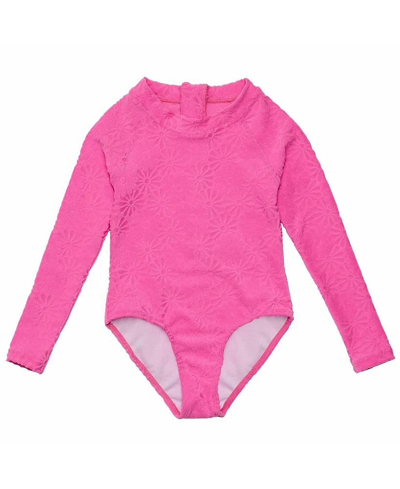 Bubblegum Bloom Ls Surf Suit