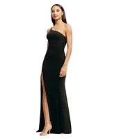 Dress the Population Women's Amy One-Shoulder Gown