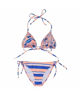 Tropicana Vacay Sustainable Triangle Bikini