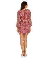 Dress the Population Women's Kirsi Printed Mini