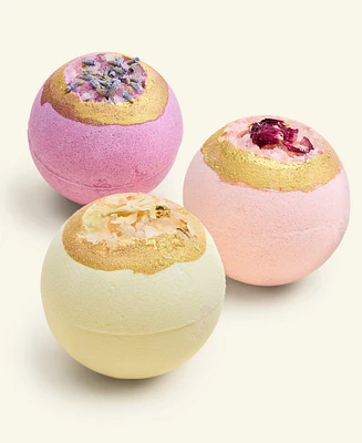 Macy's Flower Show 3-Pc. Bath Fizz Set, Exclusively at Macy's