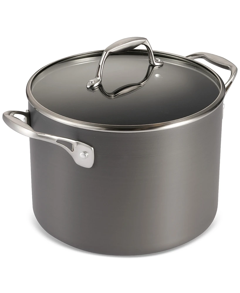 Tramontina Hard-Anodized Aluminum 8-Qt Covered Stock Pot