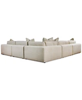 Klarke -Pc. L Sectional With Deep Seating