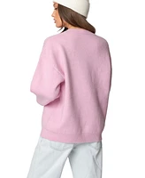 Edikted Womens Apres Ski Oversized Sweater