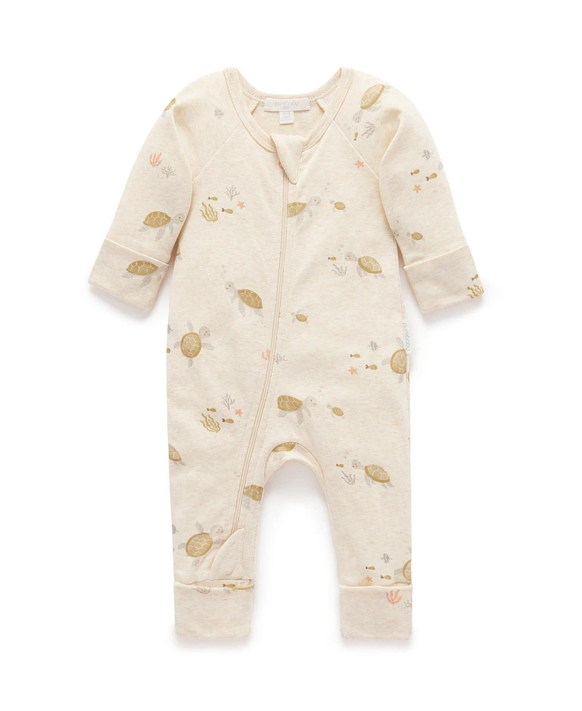 Purebaby Baby Zip Coverall