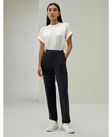 Contemporary Oversized Silk Top for Women