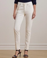 Lauren Ralph Women's High-Rise Skinny Ankle Jeans