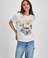 Love Tribe Juniors' Mustang '64 Graphic T-Shirt