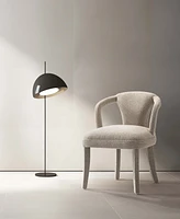 Manhattan Comfort 24.8" Palmer Modern Tweed Dining Armchair