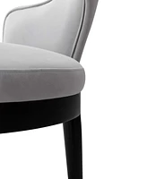 Manhattan Comfort 22.4" Carrington Modern Velvet Dining Armchair