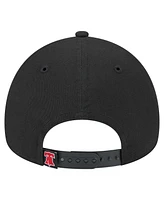 New Era Men's Black Philadelphia Phillies 9FORTY A-Frame Adjustable Hat