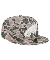 New Era Men's Philadelphia Eagles Geo Camo 59FIFTY Fitted Hat