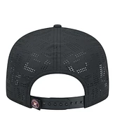 New Era Men's Black Houston Astros Laser Cut 9FIFTY Snapback Hat