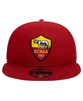 New Era Men's Red As Roma Core 9FIFTY Snapback Hat