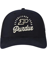 '47 Brand Men's Black Purdue Boilermakers Pitstop Trucker Adjustable Hat