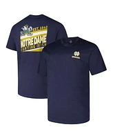 Fanatics Men's Navy Notre Dame Fighting Irish Big Tall Ideal Faded T-Shirt