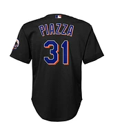 Mitchell & Ness Toddler Mike Piazza Black New York Mets Cooperstown Collection Mesh Batting Practice Jersey