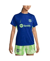 Nike Women's Royal Barcelona 2024/25 Academy Pro Pre-Match Top