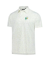 Breezy Golf Men's White Wm Phoenix Open Splatter Polo