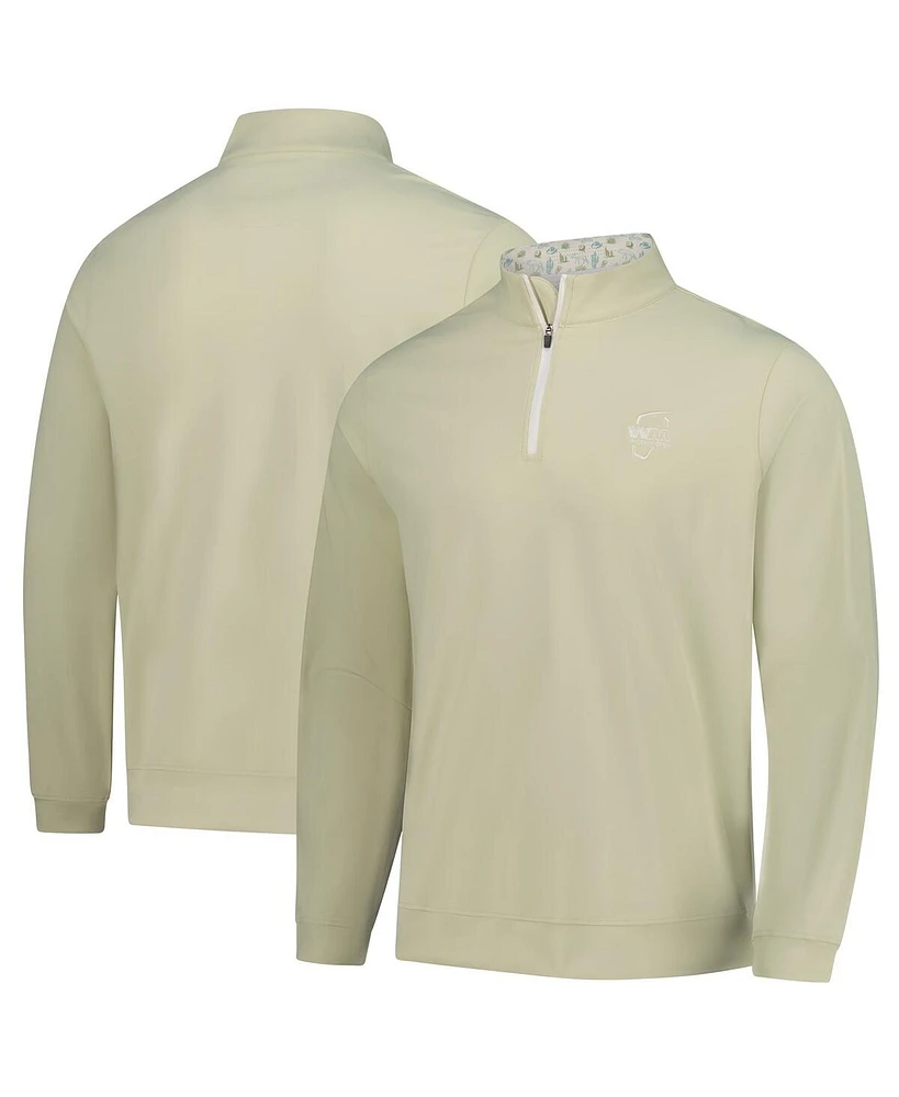 Barstool Golf Men's Green Wm Phoenix Open Quarter-Zip Top