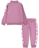 Nike Toddler Girls Logo-Taping Jacket & Pants, 2 Piece Set