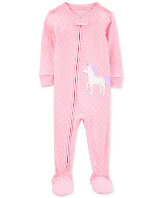 Carter's Baby 1-Piece Cotton Footed Pajamas