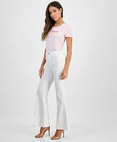 Guess Women's Amanda Extra Flare Leg-Seam Jeans