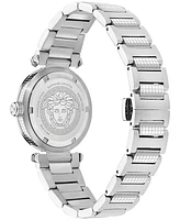 Versace Women's Swiss Greek Stainless Steel Bracelet Watch 35mm