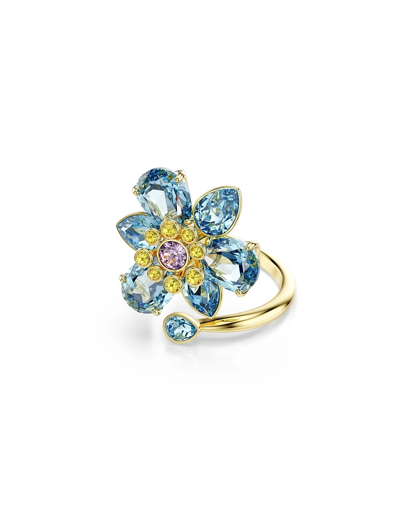 Swarovski Idyllia Gold-Tone Plated Open Ring