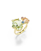 Swarovski Gold-Tone Plated Gema Ring Sets