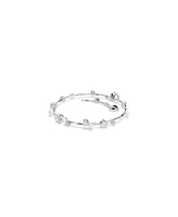 Swarovski Constella Round Cuts White Rhodium Plated Tennis Bracelet