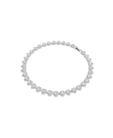 Swarovski Ariana Grande x Swarovski Mixed Cuts Heart White Rhodium Plated Tennis Necklace