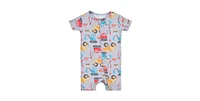 Baby Boys' and Girls' Snug Fit Soft Romper