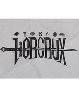 Harry Potter Big & Tall Horcrux with Sword Icon White Graphic Tee - 4XLB