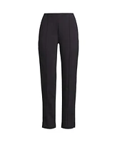 Lands' End Women's Petite Starfish High Rise Pintuck Pencil Ankle Pants