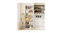 6-Tier Bookcase with 6 Open Shelves and Anti-Toppling Kits