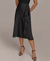 Donna Karan New York Women's Ruffle-Front Skirt