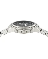 Ferragamo Men's Swiss Chronograph Sport Stainless Steel Bracelet Watch 44mm