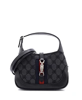 Pre-Owned Balenciaga Mini x Gucci The Hacker Project Jackie 1961 Hobo Bb Canvas