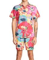 Paisley & Gray Men's Gilby Floral Swim Shirt