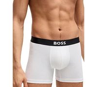 Hugo Boss Men's Logo Boxer Briefs, 3-Pack