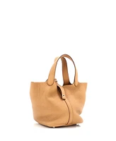 Pre-Owned HERMES Pm Picotin Lock Bag Clemence