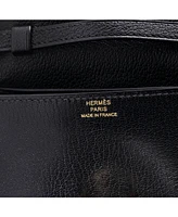 Pre-Owned HERMES Chaine d'Ancre Compact Wallet on Strap Chevre Mysore