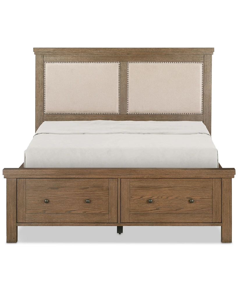 Alverton California King Upholstered Storage Bed, Created for Macy's