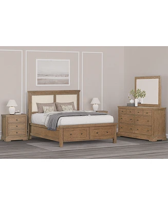 Alverton 3 Pc. California King Storage Set (Bed, Dresser & 3-Drawer Nightstand), Created for Macy's